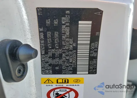 2016 Lexus Rx 350 z USA, uszkodzony, nr VIN 2T2ZZMCA2GC004796